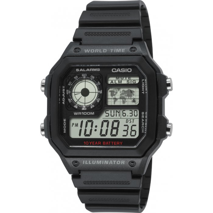 Pánske hodinky Casio AE-1200WH-1AVEF