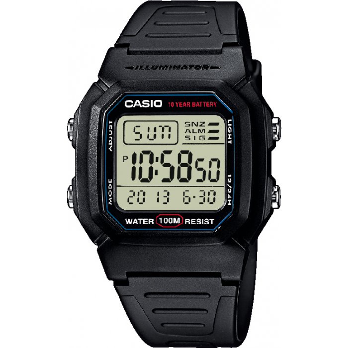 Pánske hodinky Casio W-800H-1AVES