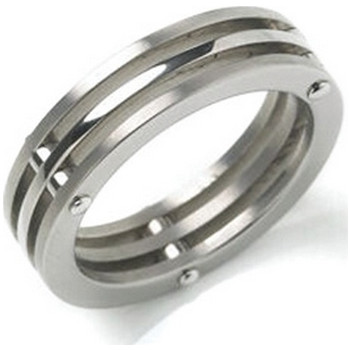 Prsteň Boccia Titanium 0124-01