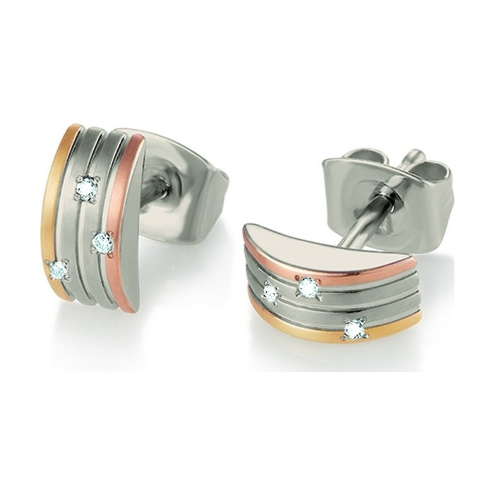 Náušnice Boccia Titanium 05006-03