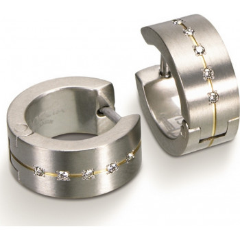 Náušnice Boccia Titanium 0503-11
