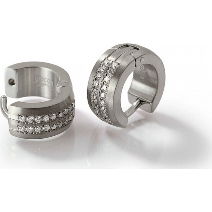 Náušnice Boccia Titanium 0505-10