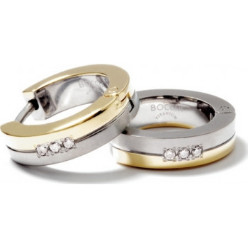 Náušnice Boccia Titanium 0510-09