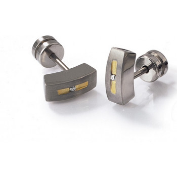 Náušnice Boccia Titanium 0515-01