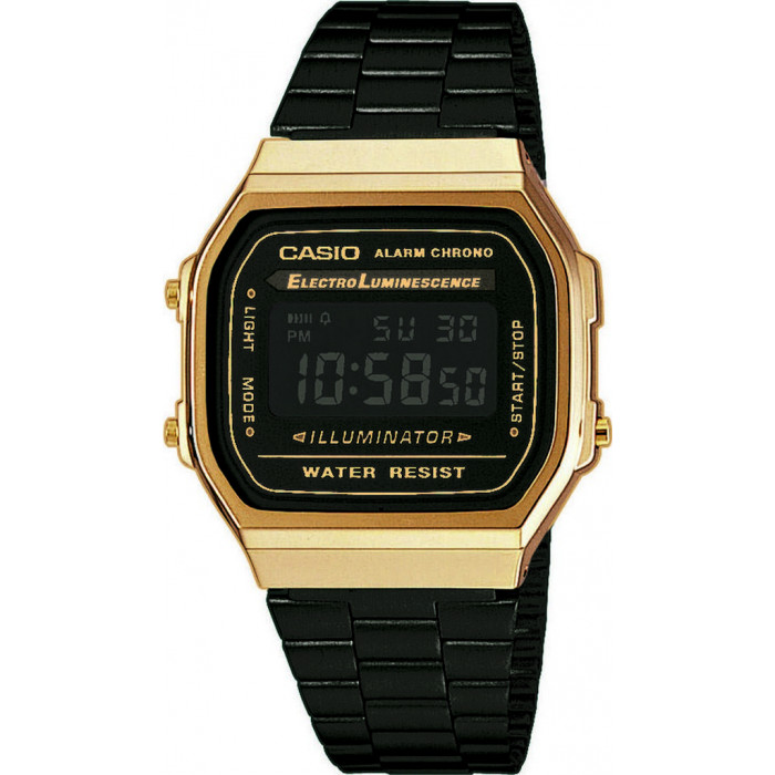 Unisex hodinky Casio A168WEGB-1BEF