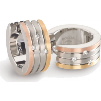 Náušnice Boccia Titanium 0592-03