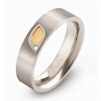 Prsteň Boccia Titanium 0146-01