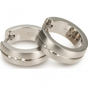 Náušnice Boccia Titanium 0539-09