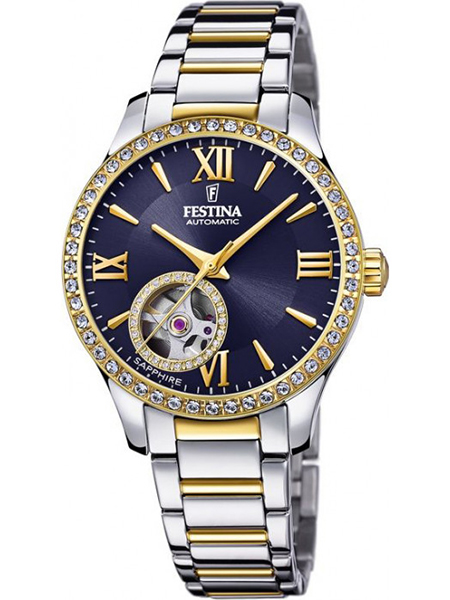 DÁMSKE AUTOMATICKÉ HODINKY FESTINA S OTVORENÝM SRDCOM