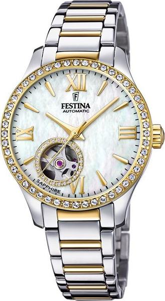 DÁMSKE AUTOMATICKÉ HODINKY FESTINA S OTVORENÝM SRDCOM