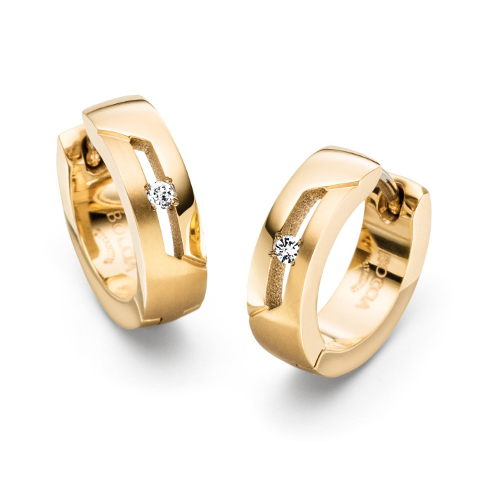 náušnice Boccia Titanium 05045-05